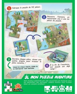 Mon puzzle aventure : Dragon le ludozaure auray