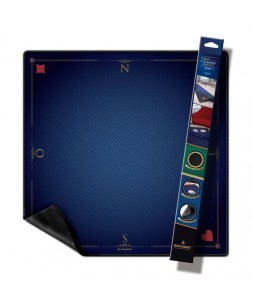 Tapis format tarot - bleu