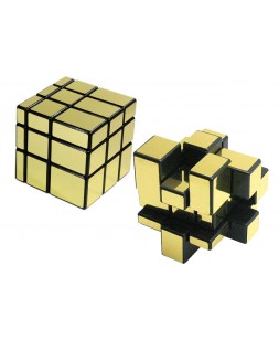 Mirror Cube gold le ludozaure auray