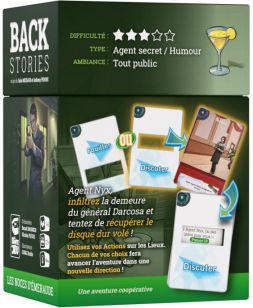 Backstories - noces d'émeraude le ludozaure auray jeu de société