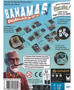 Bahamas : braquage de haut vol le ludozaure auray jeu de société