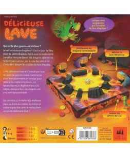 Délicieuse Lave le ludozaure auray jeu de société