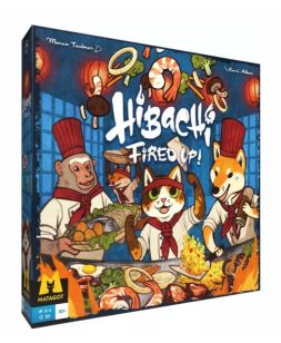Hibachi : Fired Up ! le ludozaure auray jeu de société