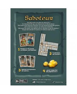 Saboteur (format biseau) le ludozaure auray jeu de société